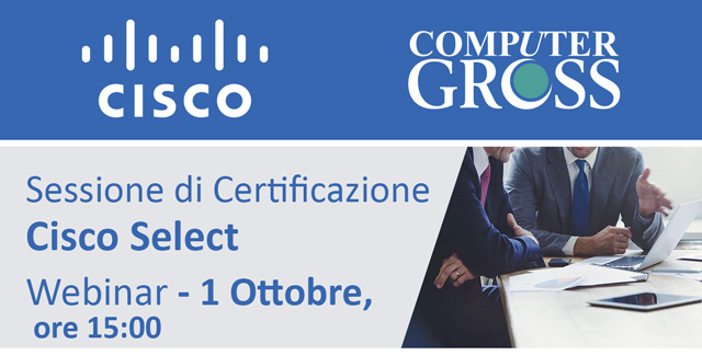 Sessione di certificazione Cisco Select